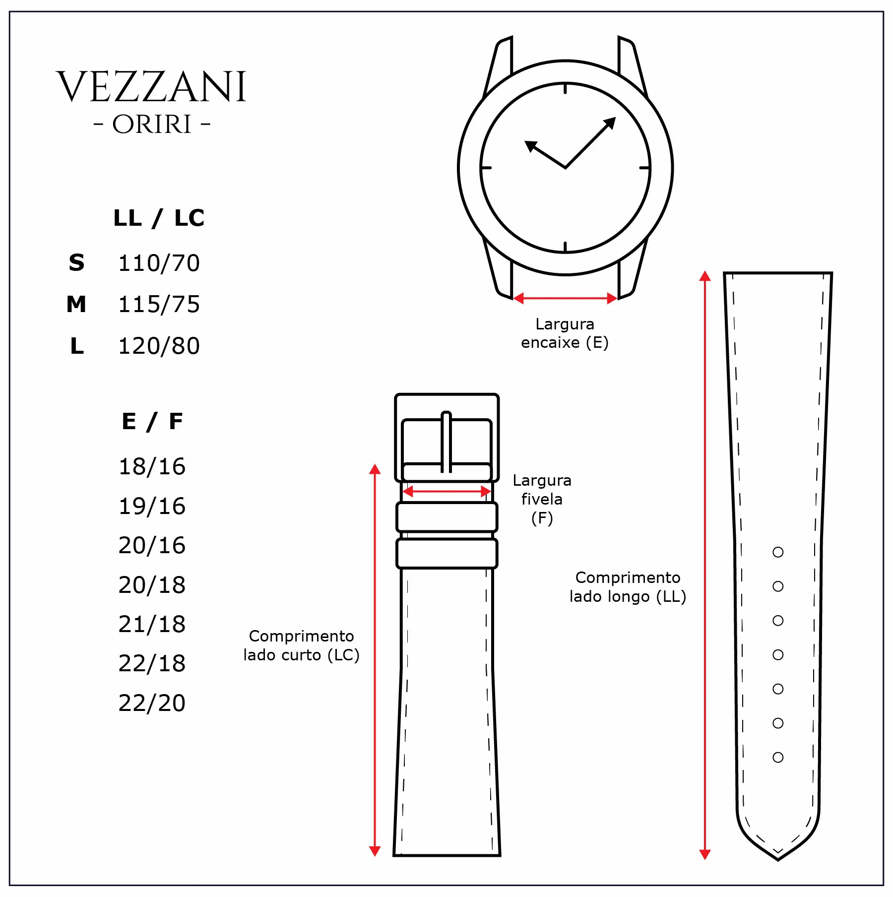 Mustang Sella | Pulseira de couro para relógio 